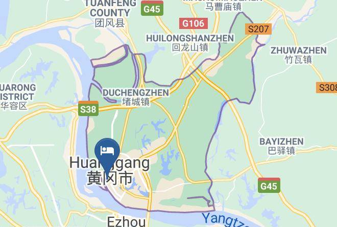 Huanggang - Chibi Hotel Maps