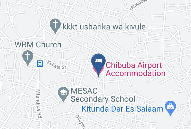 Ilala - Chibuba Airport Accommodation Maps