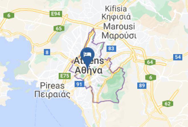 Chic Centre Suites Athens Map