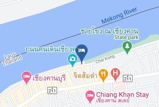 Amphoe Chiang Khan - Chic Chiang Khan Maps