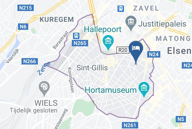Sint Gillis - Chic Cocoon Center Maps