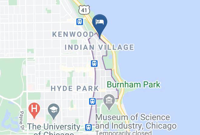 Cook - Chicago Lake Shore Hotel Maps