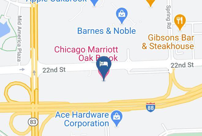 Dupage - Chicago Marriott Oak Brook Maps