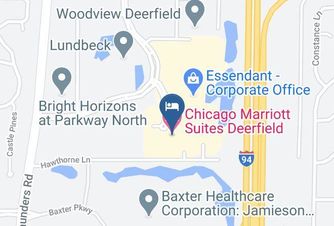 Lake - Chicago Marriott Suites Deerfield Maps