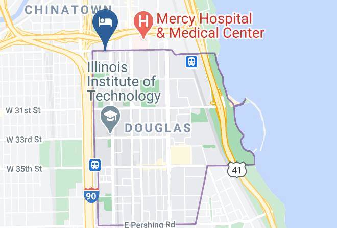 Cook - Chicago South Loop Hotel Maps