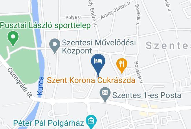 Szentes - Chicago Vendeghaz Maps