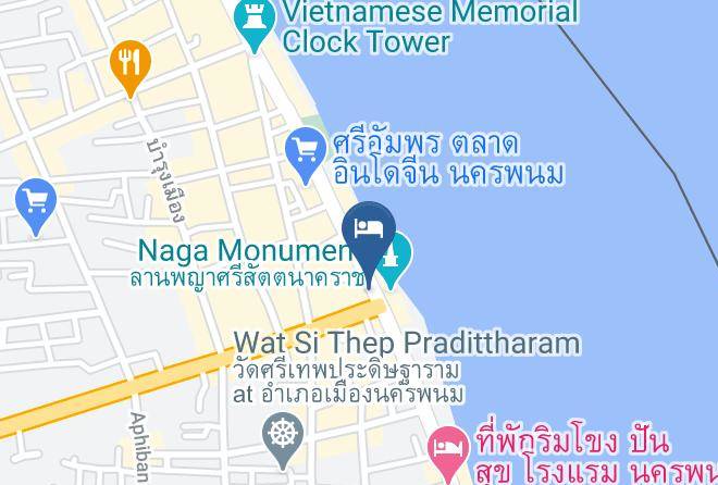 Amphoe Mueang Nakhon Phanom - Chic Chid Kong Hotel & Cafe Maps