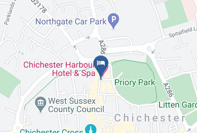 West Sussex - Chichester Harbour Hotel & Spa Maps