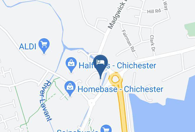 West Sussex - Chichester Park Hotel Maps