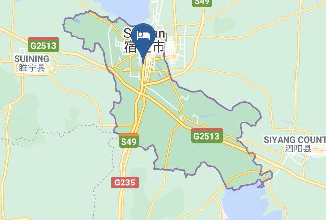 Suqian - Chidi Hotel Maps