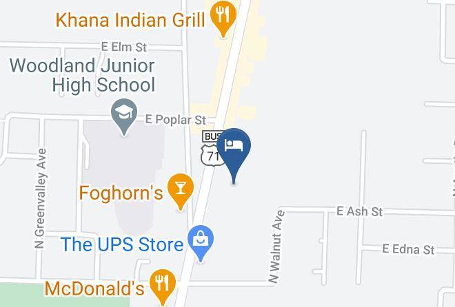 Washington - Chief Motel Maps