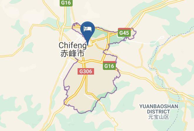 Chifeng - Chifeng Hotel Maps