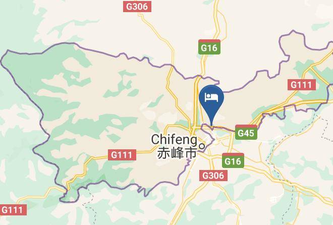 Chifeng - Chifeng Zhongbei Business Hotel Maps