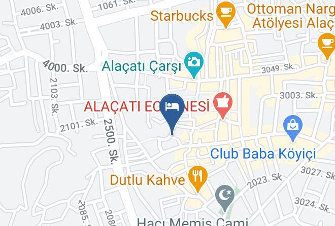 Cesme - Alacati Cigdem Hotel Maps