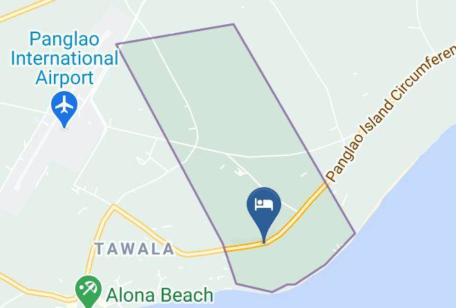 Bohol - Chiisai Natsu Resort In Panglao Bohol Maps