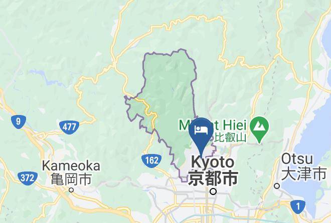 Kyoto City Kita Ward - Chika Seiryu Maps