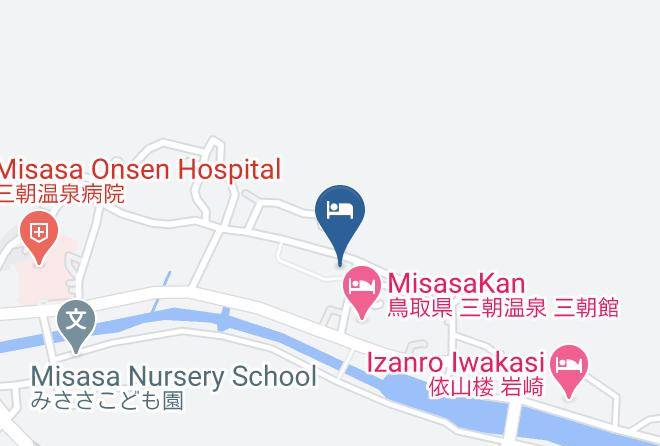 Misasa Towntohaku District - Chikuma Inn Maps