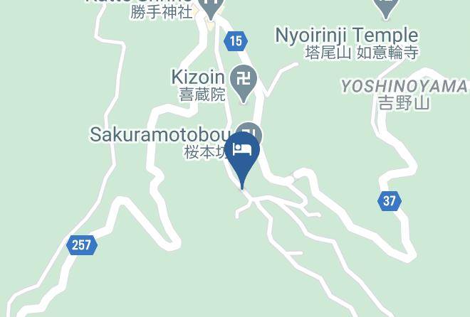 Yoshino Townyoshino District - Chikurin In Gumpoen Maps
