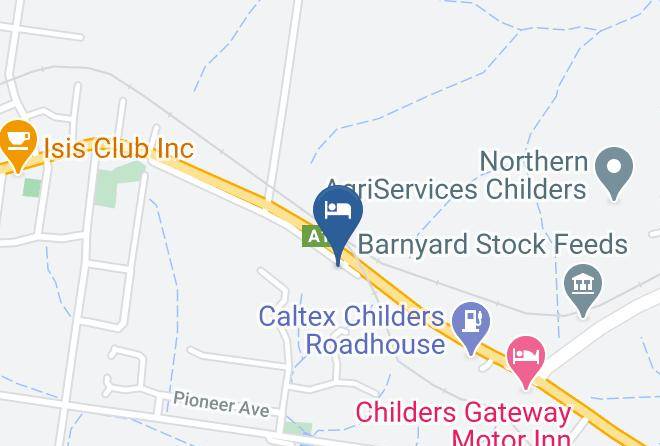 Bundaberg - Childers Budget Accommodation Maps
