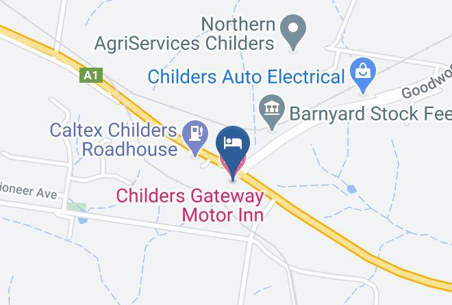 Bundaberg - Childers Gateway Motor Inn Maps