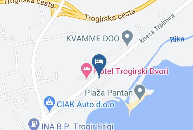 Trogir - Chill Out Beach Maps