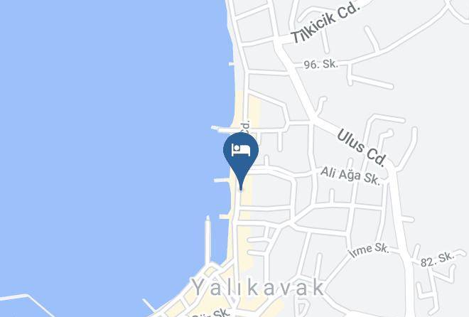 Bodrum - Chillax Restaurant & Bar Maps