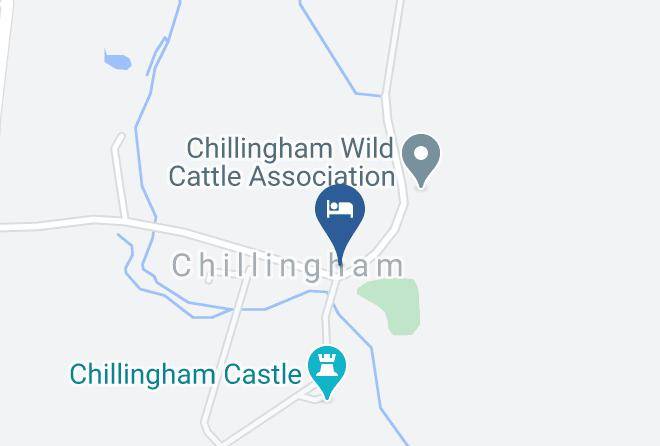 Northumberland - Chillingham Manor Maps