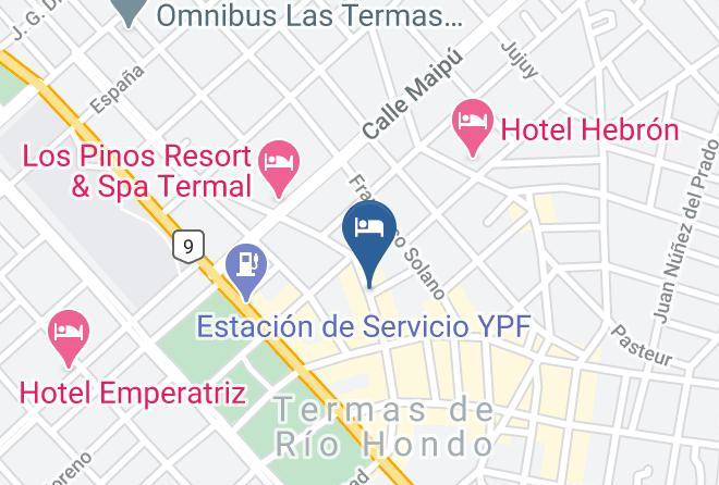 Rio Hondo - Chilo Hotel Maps