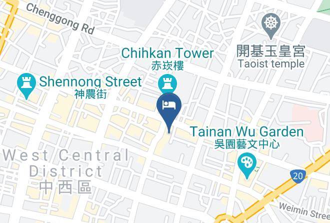 West Central District - Chilou Ancient Alley Maps