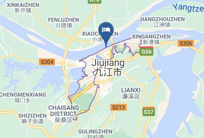 China And South Korea Concept Hotel Map