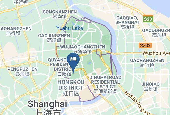 Yangpu District - China Hall Of Science & Tech Maps