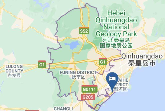 Qinhuangdao - China Hang Tianwuyuan Hotel Maps