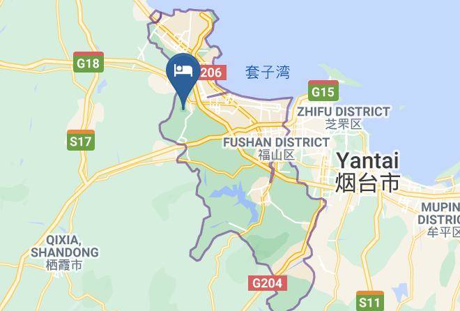 Yantai - China Magnetic Mountain Springs Park Maps