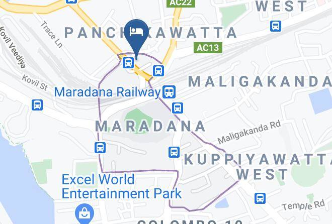 Colombo - China Manor Hotel & Restaurant Maps