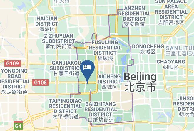 Xicheng District - China People's Palace Hotel Maps