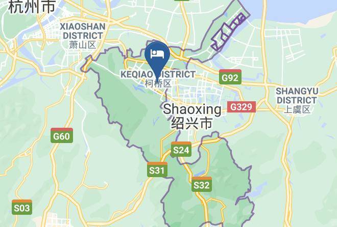 Shaoxing - China Textile City Hotel Maps