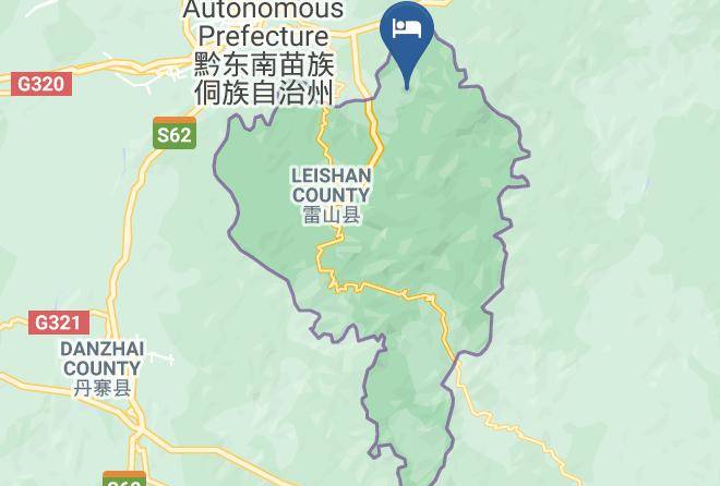 Qiandongnan Aut Prefecture - China Xijiang Qianhu Miaozhai Maps
