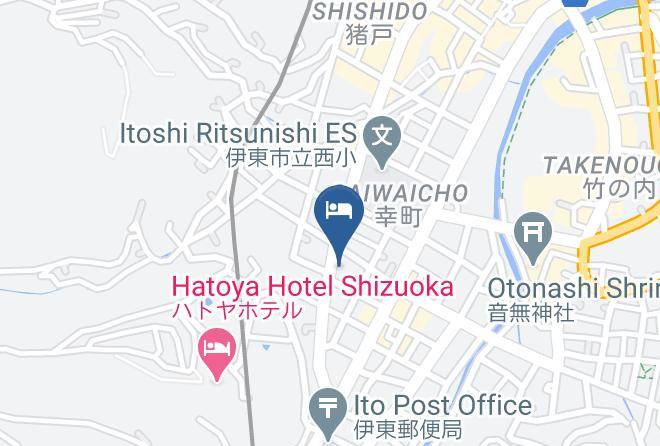 Ito City - Chinese Auberge Senmame Restaurant Maps