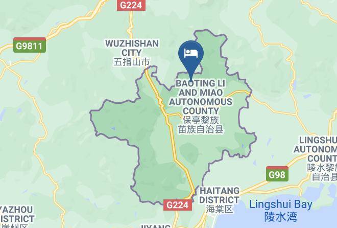 Baoting Lizu Miaozu Aut County - Chinese International Seven Saints Spa Hotel Maps