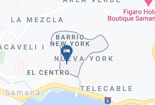 Samana - Chino Restaurant & Hotel Maps