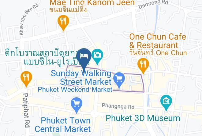 Amphoe Mueang Phuket - Chino Town Gallery Alley Maps