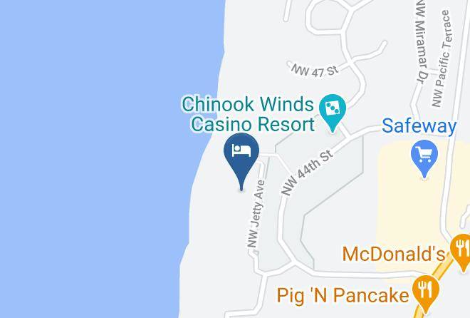 Lincoln - Chinook Winds Casino Resort Hotel Maps