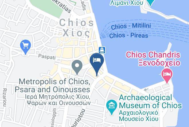 Khios - Chios City Inn Maps