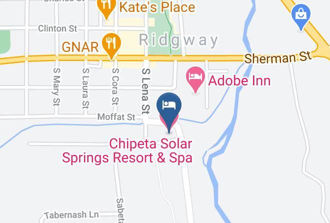 Ouray - Chipeta Solar Springs Resort & Spa Maps