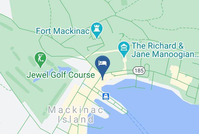 Chippewa Hotel Waterfront Map