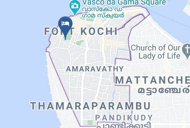 Kochi - Chiramel Residency Maps