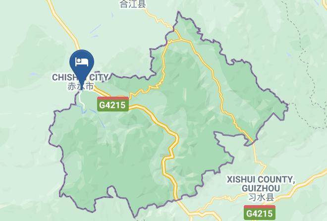 Zunyi - Chishui Cultural City Style Hotel Maps