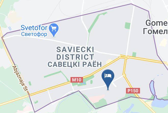 Gomel - Chisto Hotel Maps