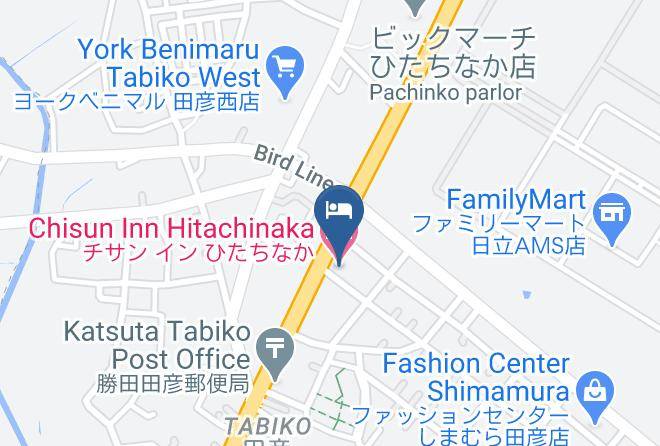 Hitachinaka City - Chisun Inn Hitachinaka Maps