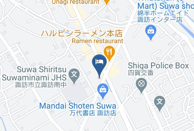 Suwa City - Chisun Inn Suwa Inter Maps